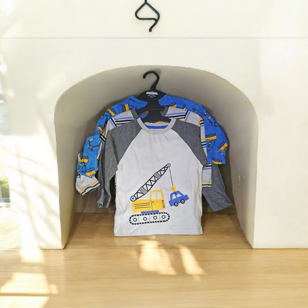 Long-sleeves Top (3 pack)