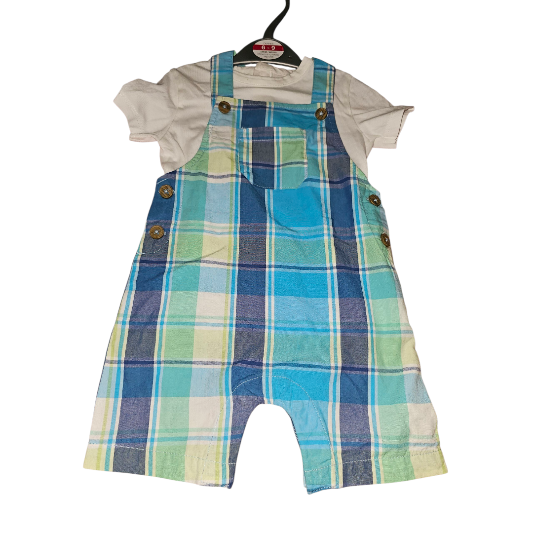 Boys' dungaress set