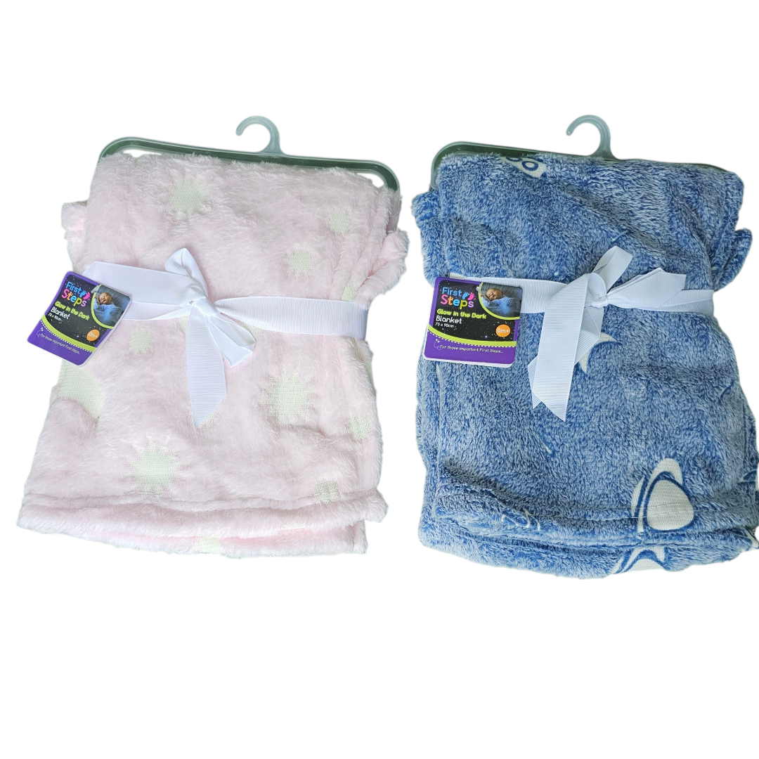 First Step Glow in the Dark Blanket