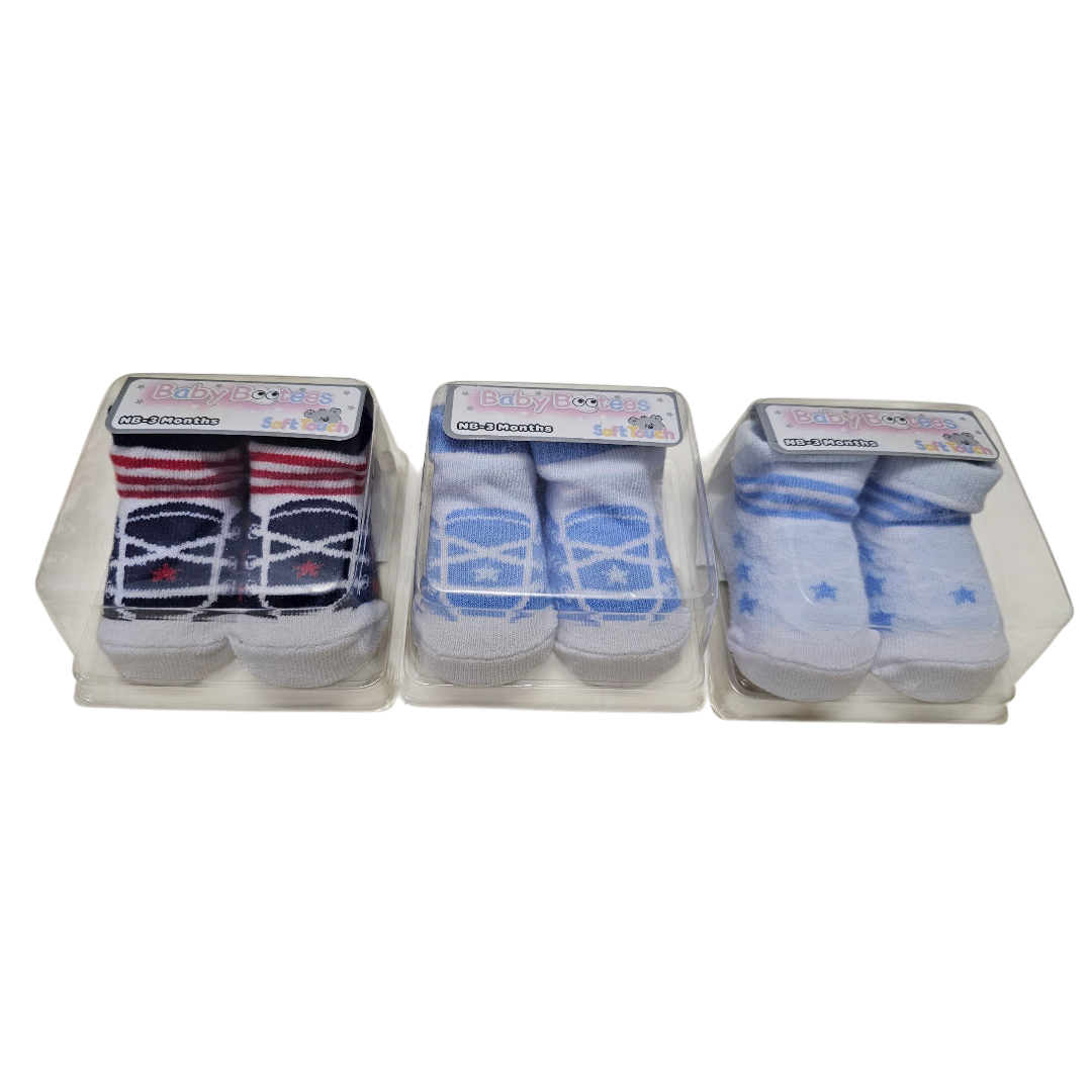 Shoe Print Baby Socks (3 pairs)