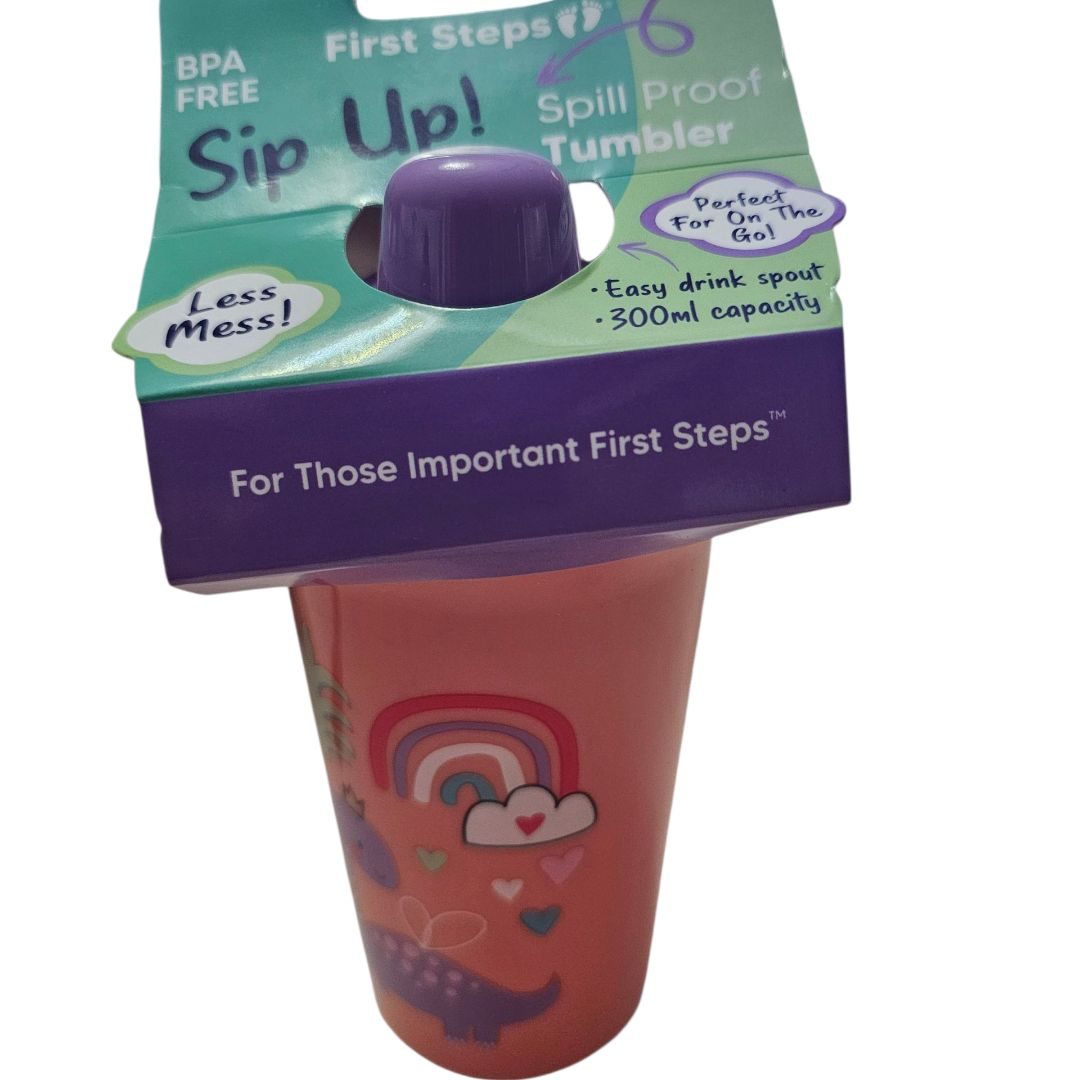 Pink Spill Proof Baby Tumbler 300ML