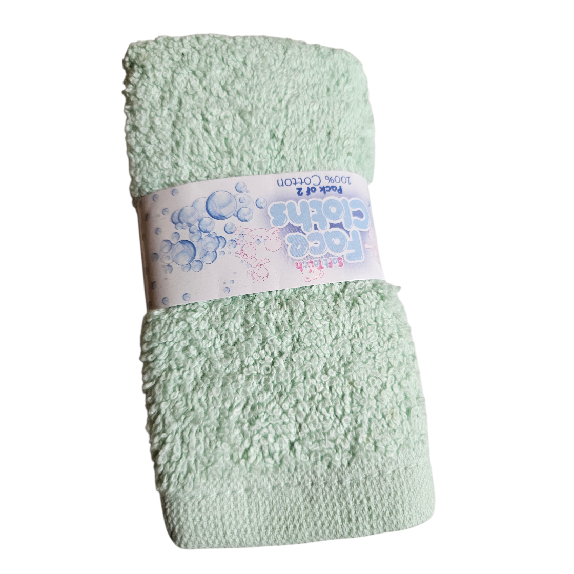 2in1 Baby Face Cloths